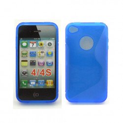 iPhone 4S S Gel case (Blue)